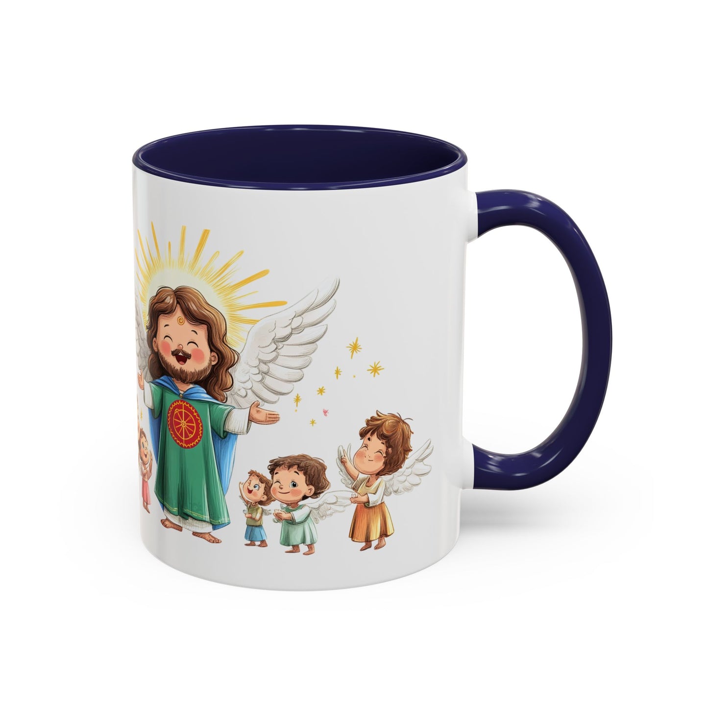 Hrnek s Motivem Boha v Romských barvách