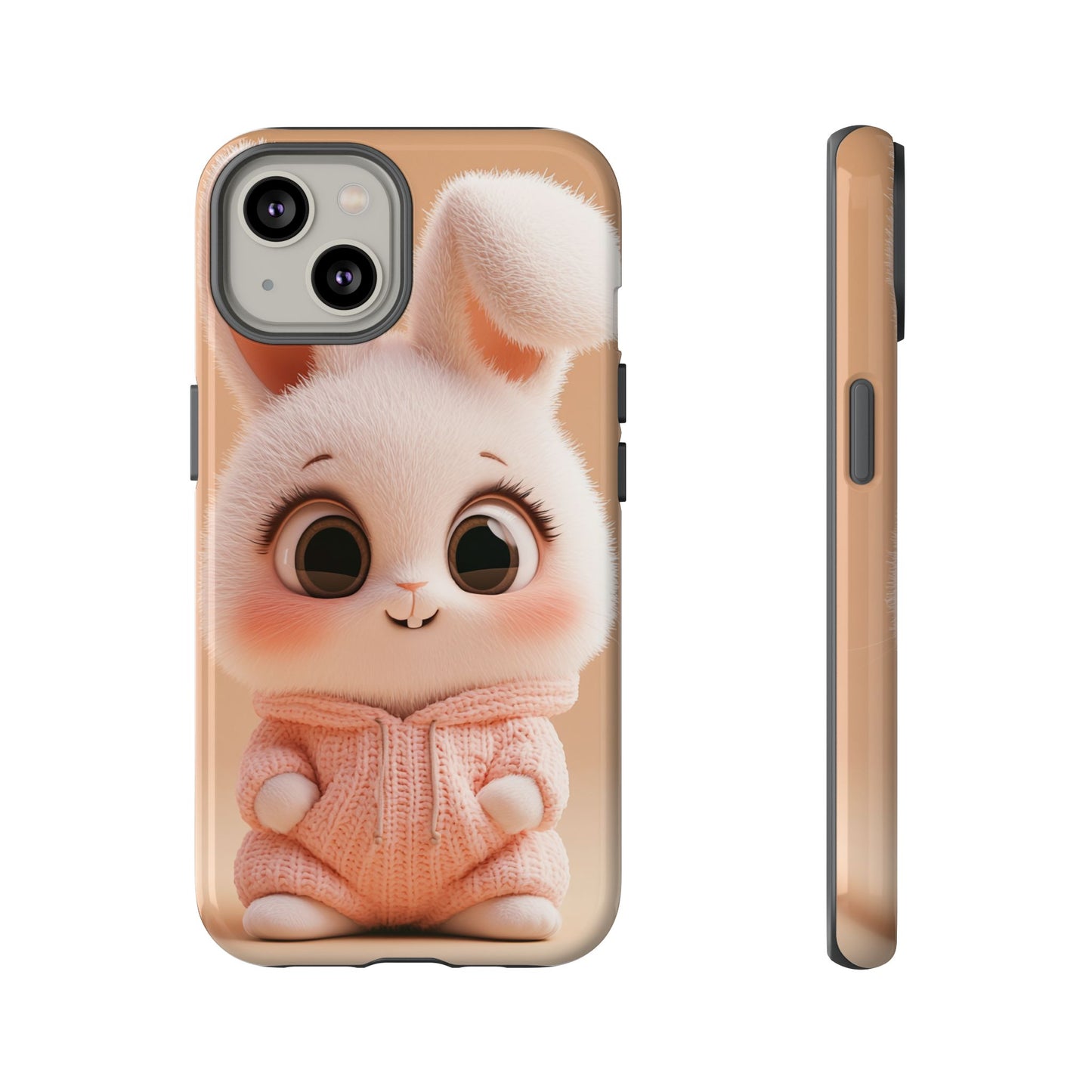 🐰 Roztomilý králíček ve svetru – Kryt, který tě zahřeje na duši