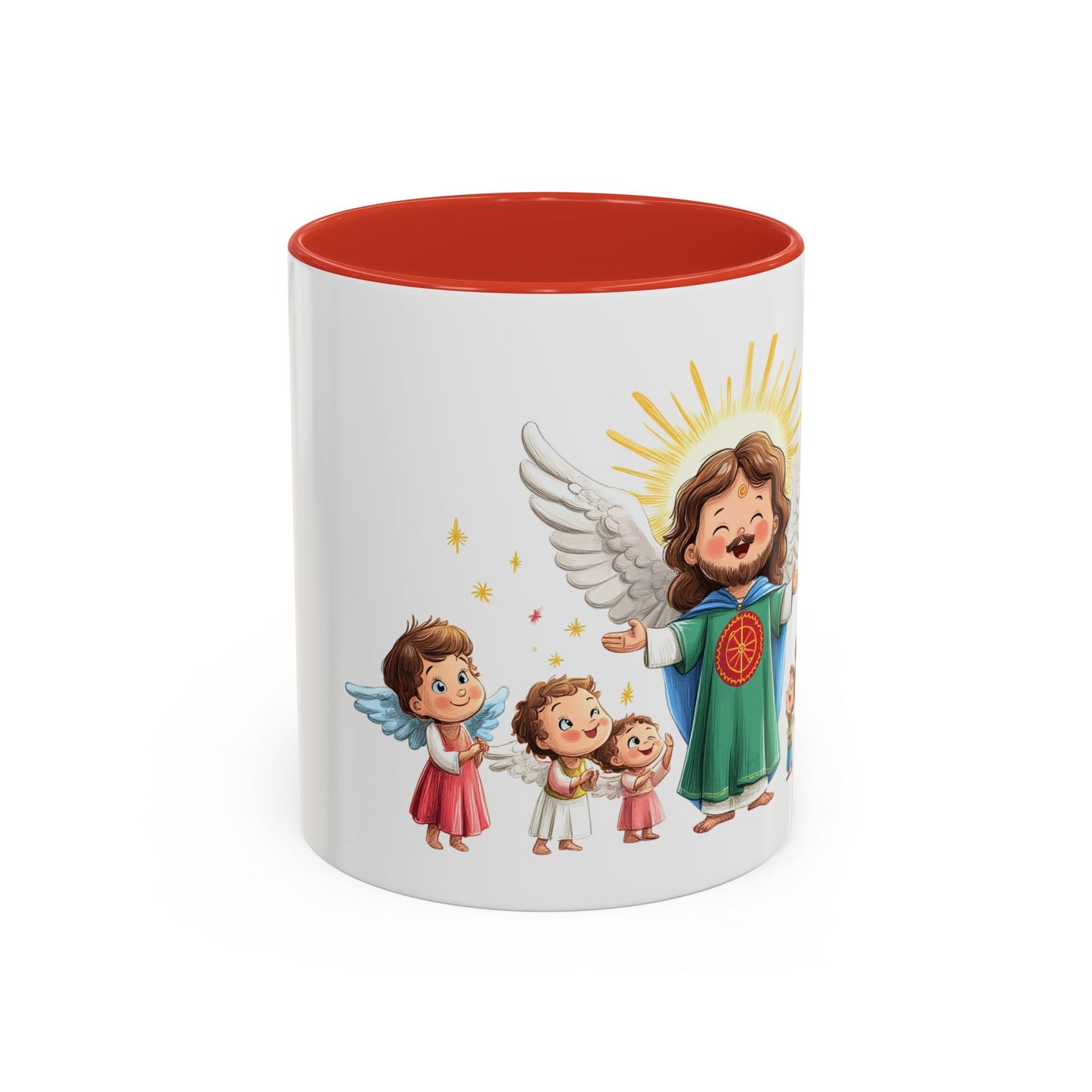 Hrnek s Motivem Boha v Romských barvách