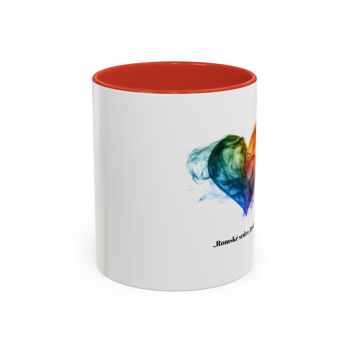 ❤️🔥 „Romské srdce. Hrdá duše.“ – Hrnek s poselstvím a identitou