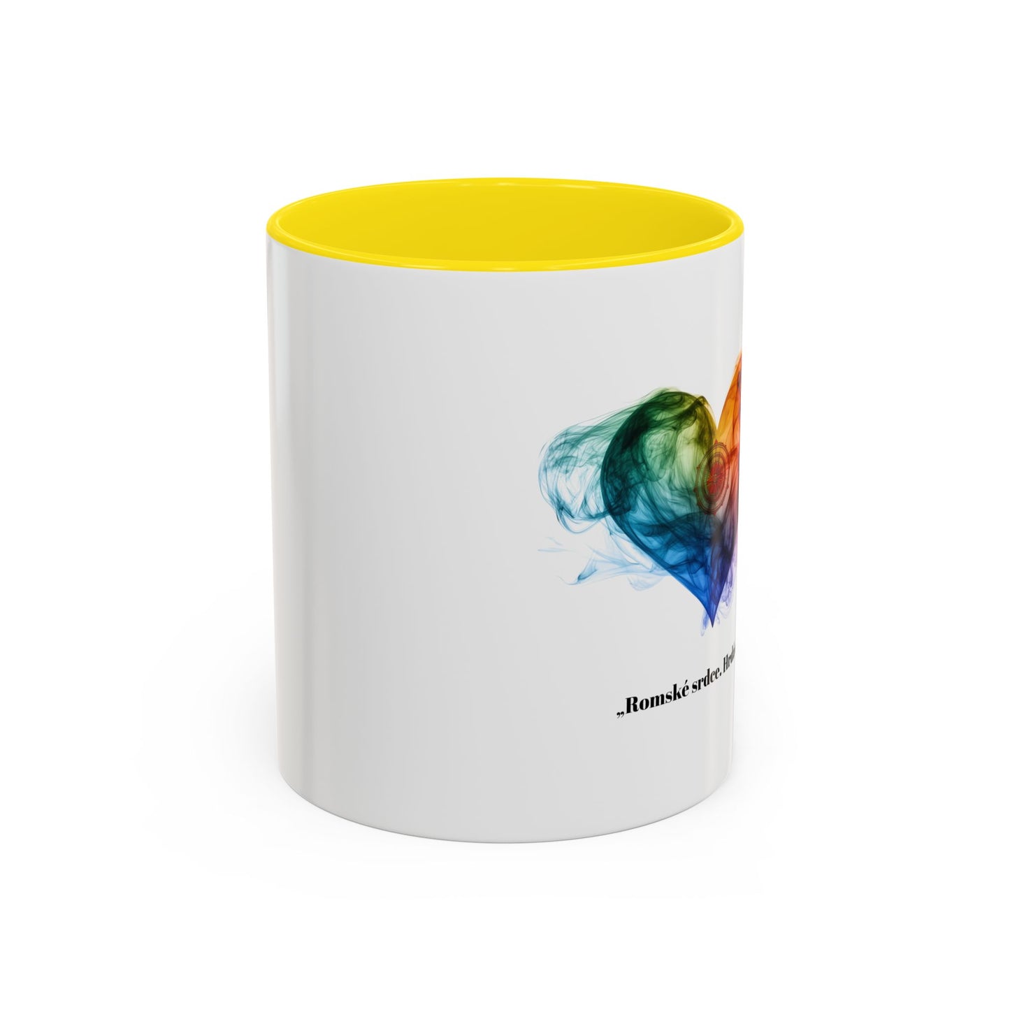 ❤️🔥 „Romské srdce. Hrdá duše.“ – Hrnek s poselstvím a identitou