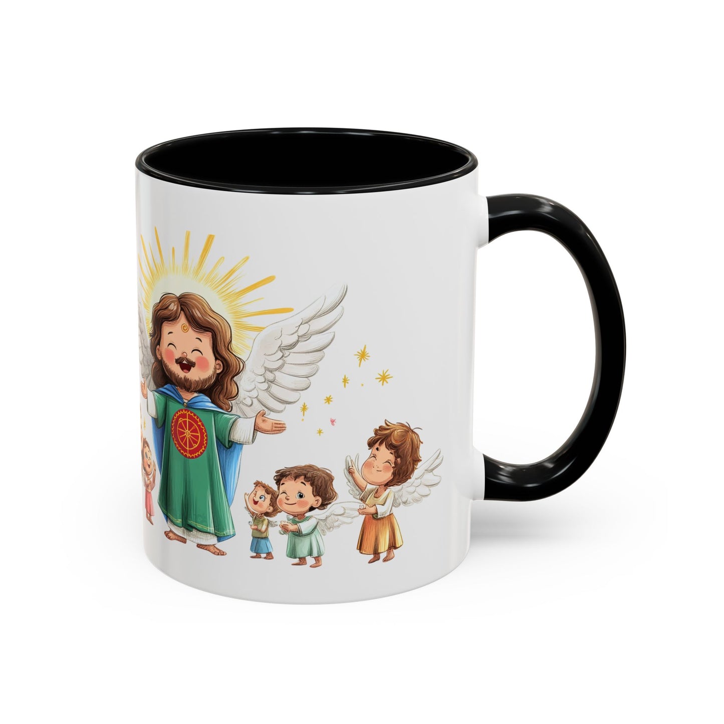 Hrnek s Motivem Boha v Romských barvách