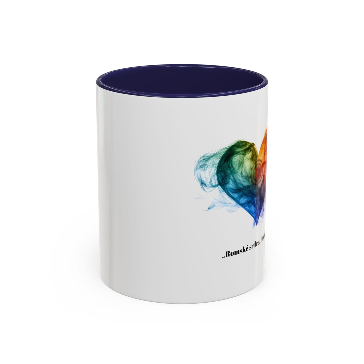 ❤️🔥 „Romské srdce. Hrdá duše.“ – Hrnek s poselstvím a identitou