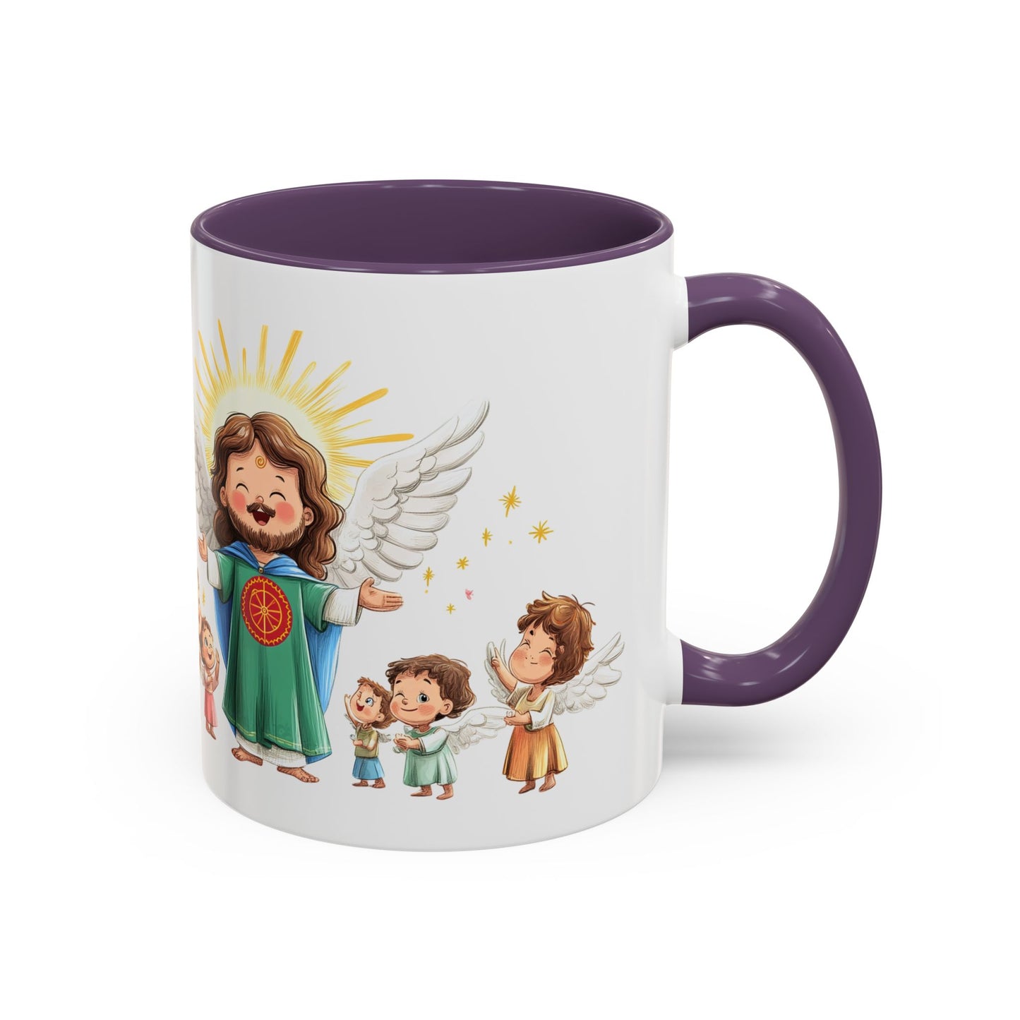 Hrnek s Motivem Boha v Romských barvách