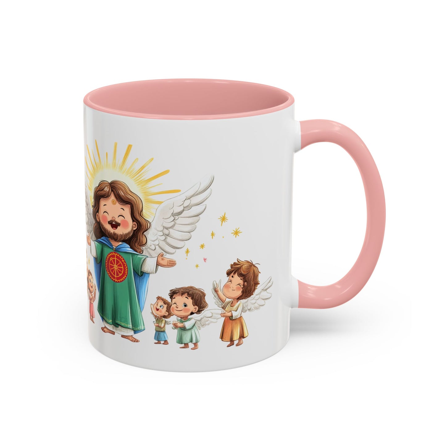 Hrnek s Motivem Boha v Romských barvách