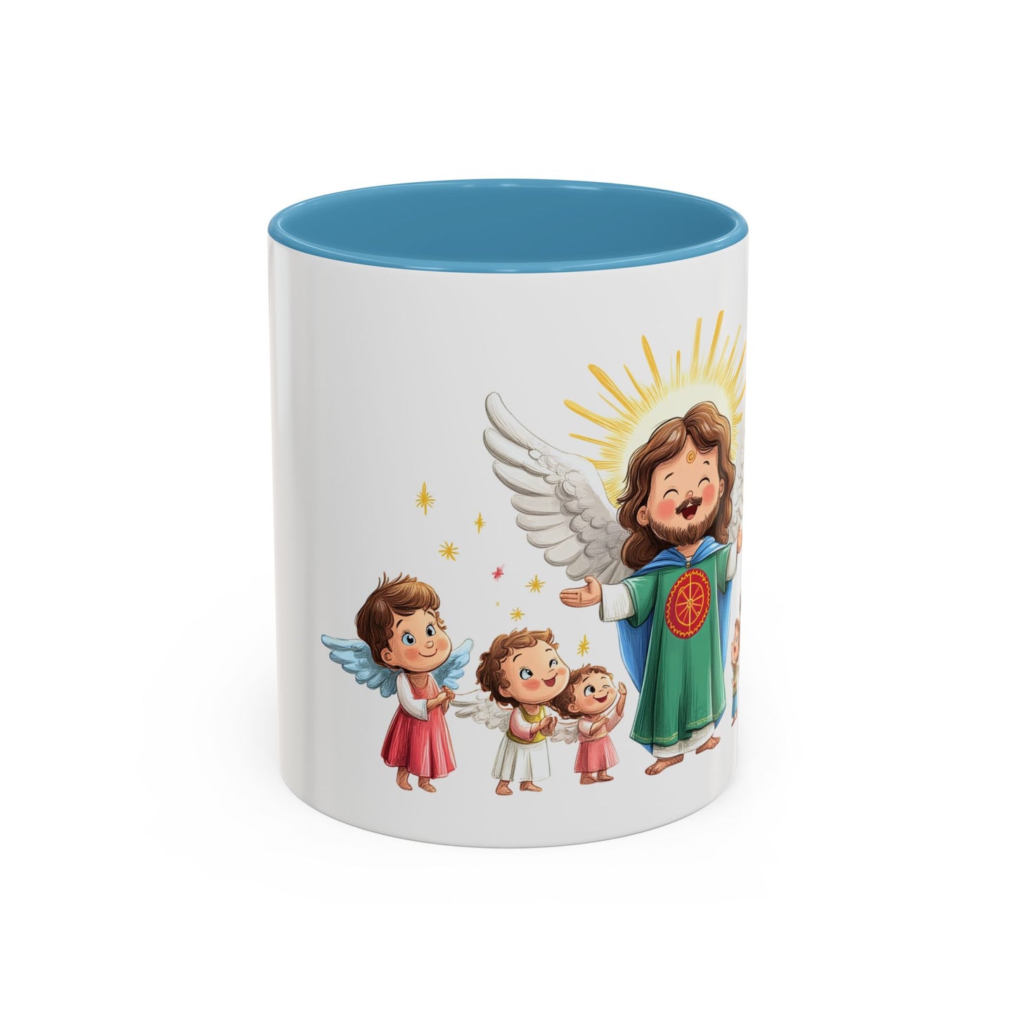 Hrnek s Motivem Boha v Romských barvách