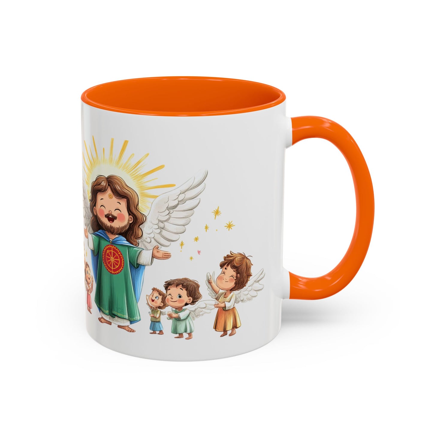 Hrnek s Motivem Boha v Romských barvách