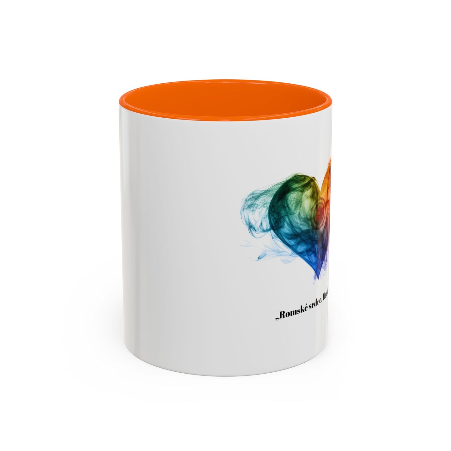 ❤️🔥 „Romské srdce. Hrdá duše.“ – Hrnek s poselstvím a identitou