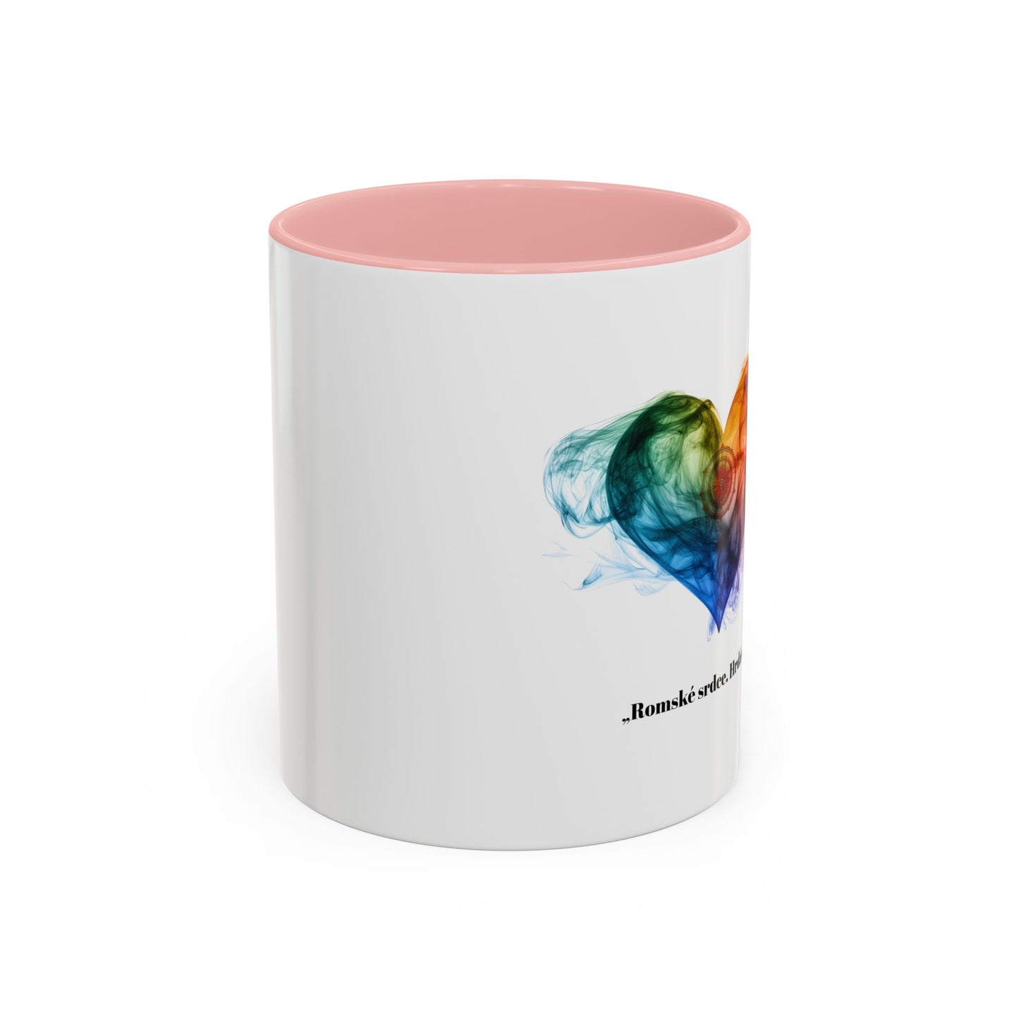 ❤️🔥 „Romské srdce. Hrdá duše.“ – Hrnek s poselstvím a identitou