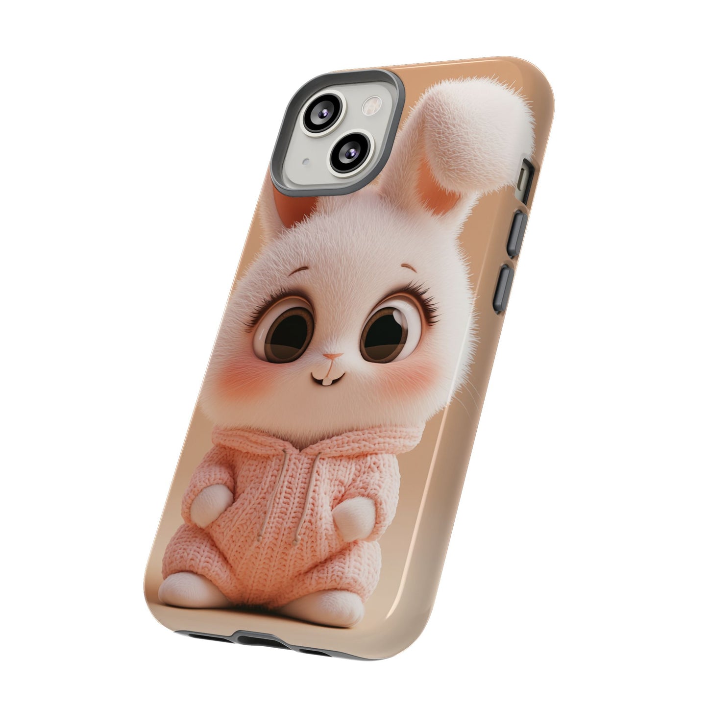 🐰 Roztomilý králíček ve svetru – Kryt, který tě zahřeje na duši