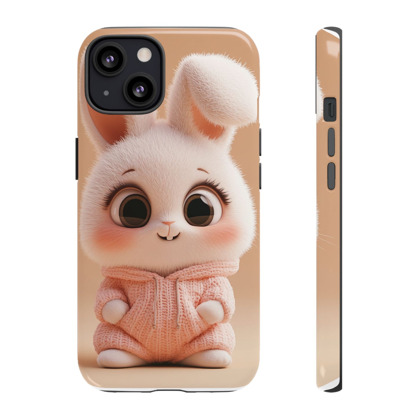 🐰 Roztomilý králíček ve svetru – Kryt, který tě zahřeje na duši