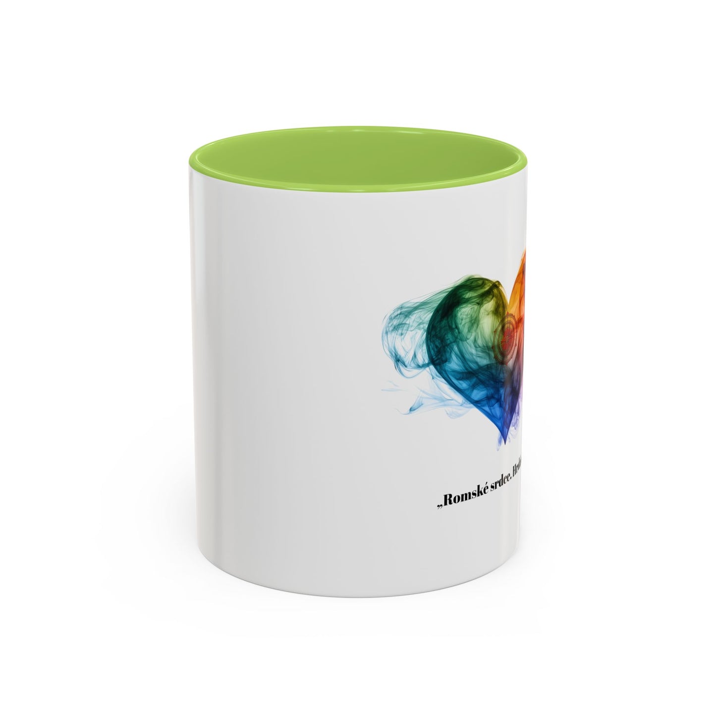 ❤️🔥 „Romské srdce. Hrdá duše.“ – Hrnek s poselstvím a identitou