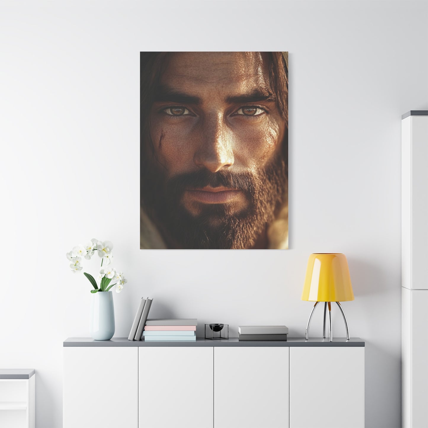 🖼️ Obraz s detailním portrétem Ježíše