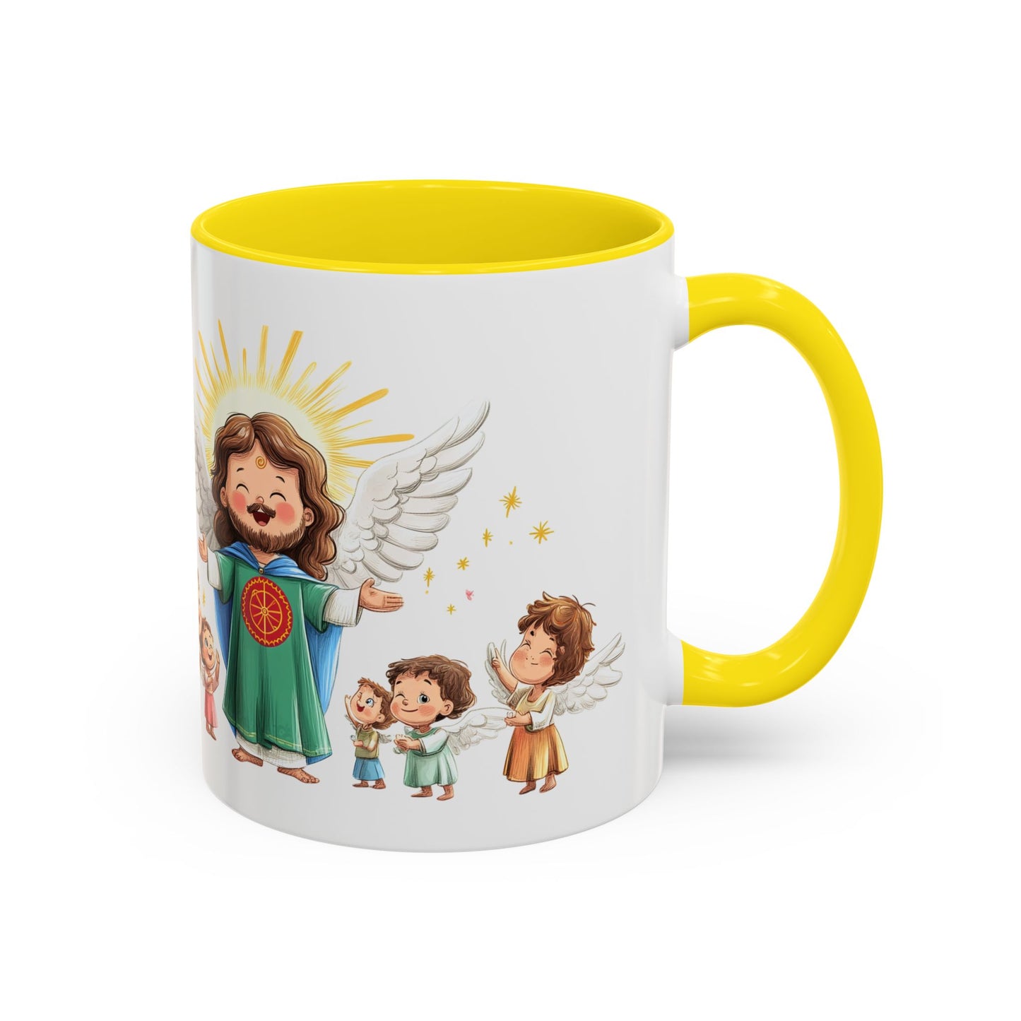 Hrnek s Motivem Boha v Romských barvách