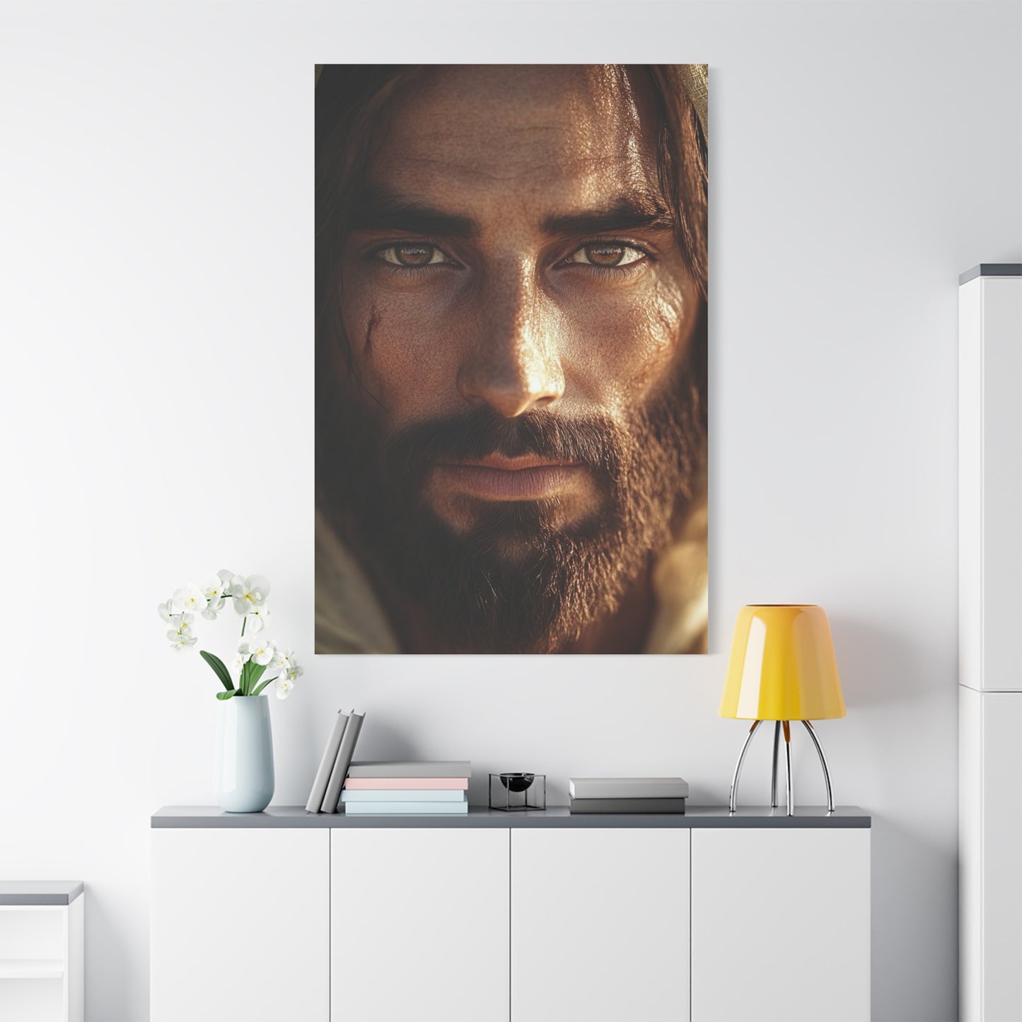 🖼️ Obraz s detailním portrétem Ježíše