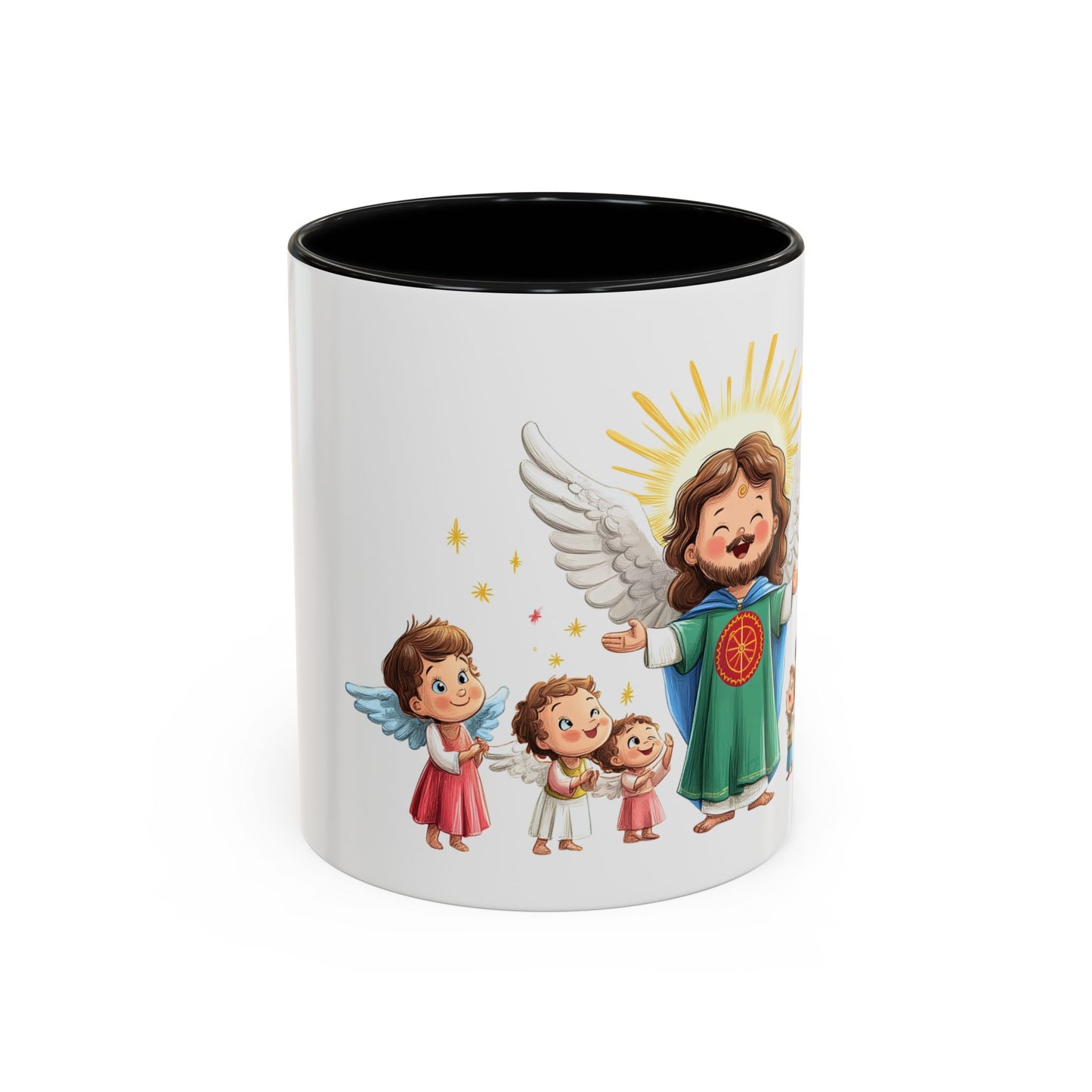 Hrnek s Motivem Boha v Romských barvách