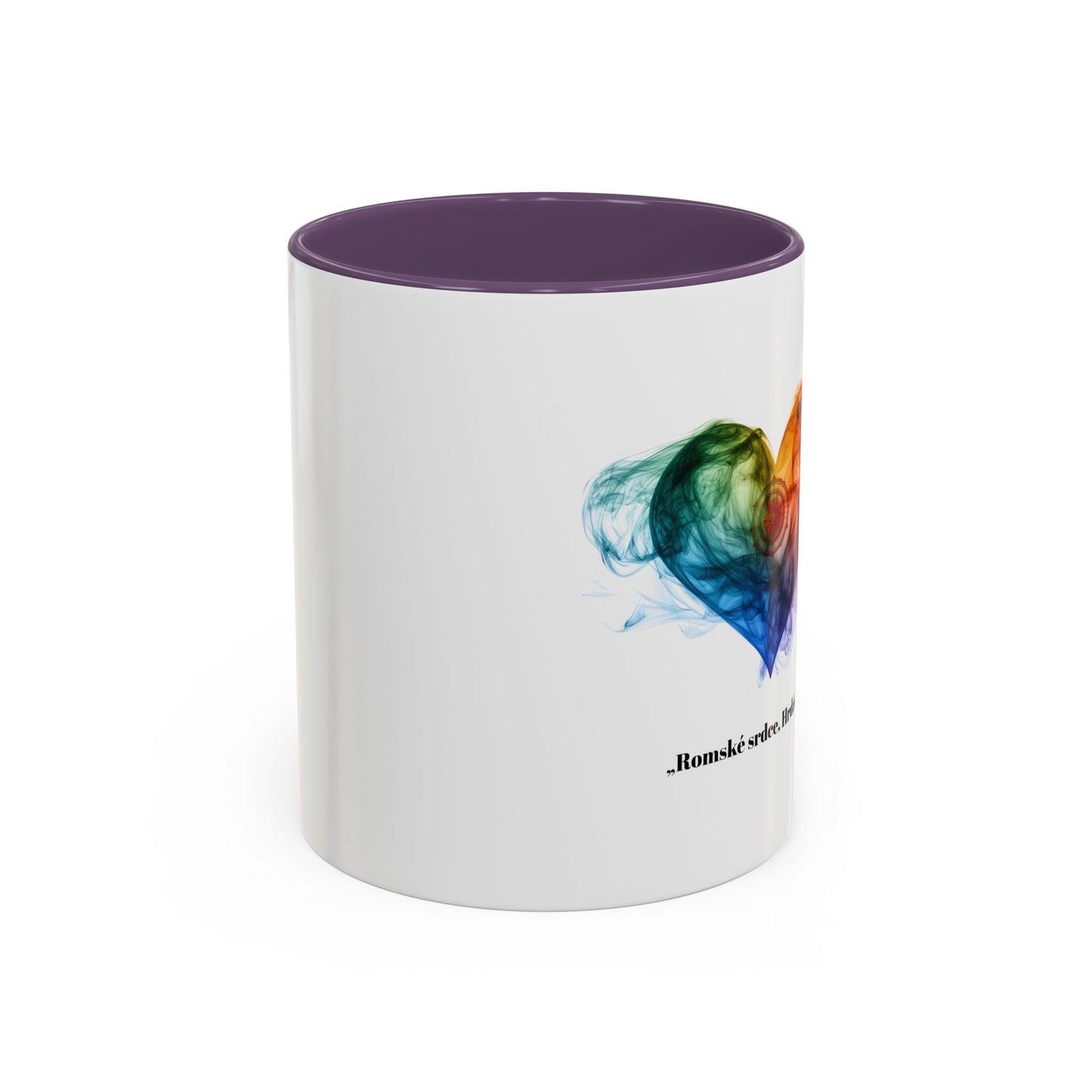 ❤️🔥 „Romské srdce. Hrdá duše.“ – Hrnek s poselstvím a identitou