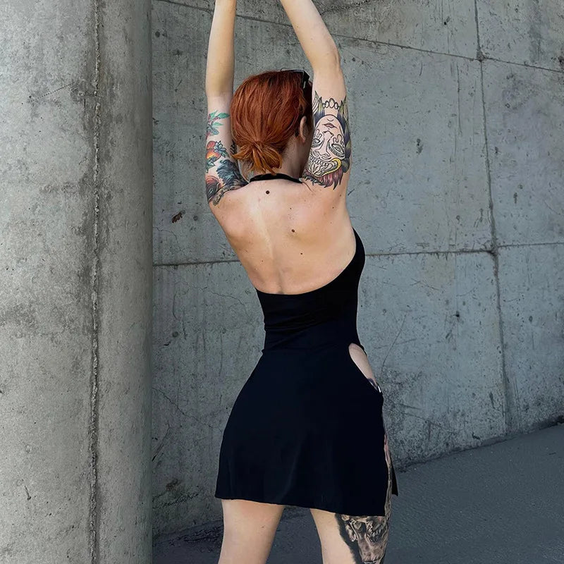 🔥 Šaty s O-kroužky „Queen Rebel“ 🔥