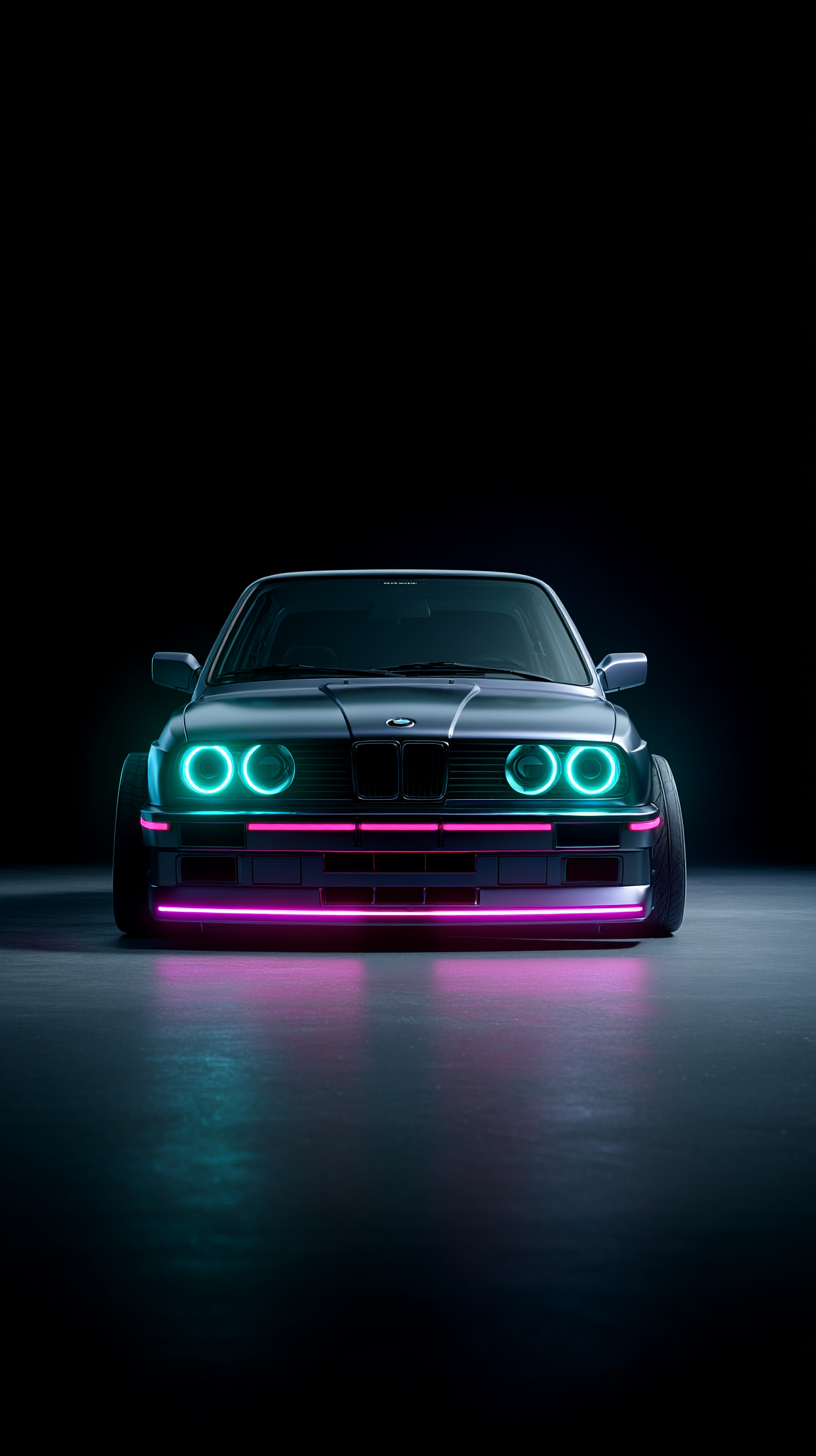 Tapety na mobil , neon kolekce